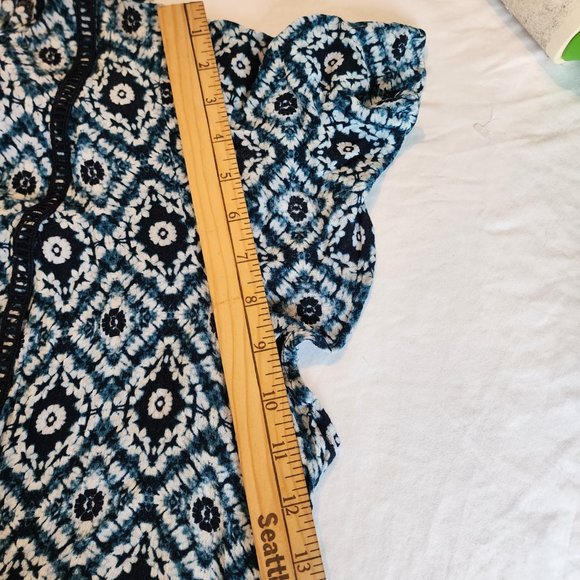 Lane Bryant Women Tunic Blouse, Size 24, Summer, Boho, Festival, Cotage Core - Picture 8 of 9